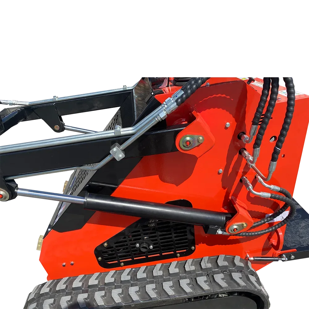 1 Ton, RATO Engine Mini Skid Steer Track Loader | CFG-LRT23 - Image 3