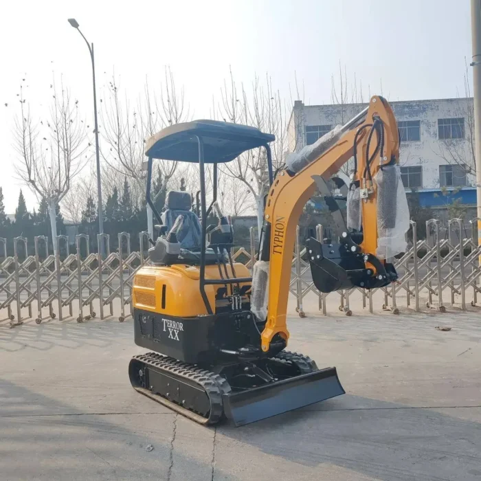2025 4,000 lb TYPHON TERROR XX Mini Excavator – Kubota D902 Diesel Engine | EPA Certified - Image 2